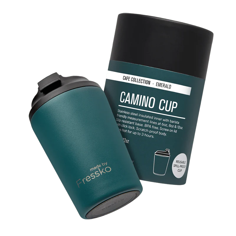 EMERALD 12OZ Fressko Reusable Coffee Cup