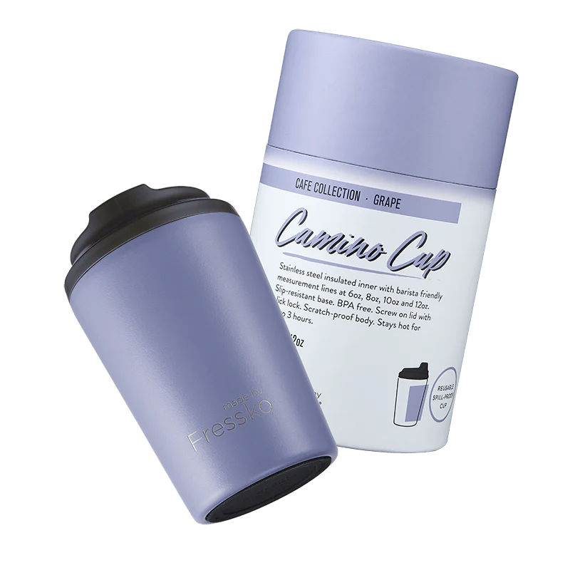 GRAPE 12OZ Fressko Reusable Coffee Cup
