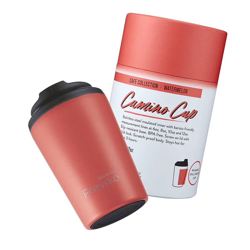 WATETMELON 12OZ Fressko Reusable Coffee Cup