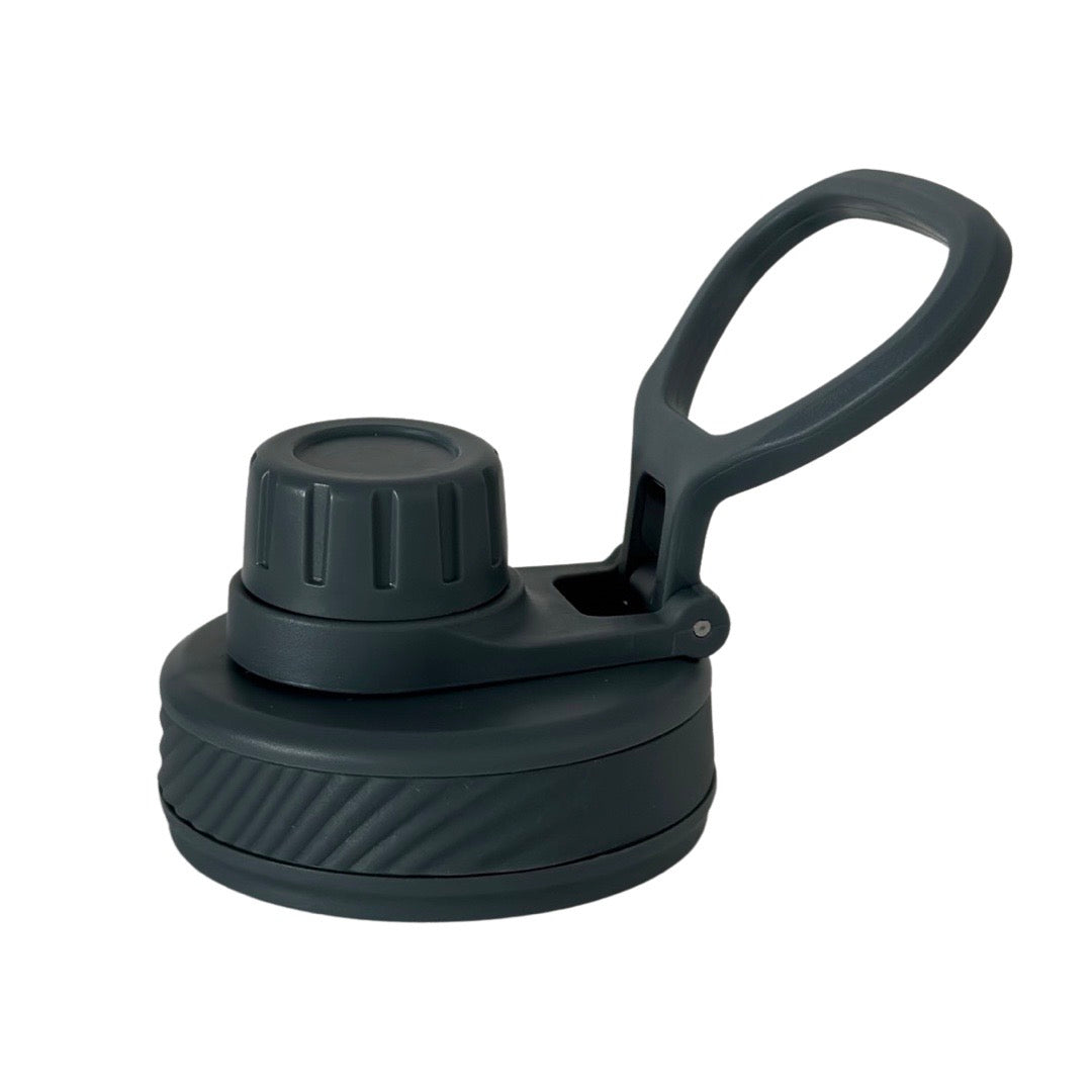 GREY SPOUT LID for Be Iconic 1 liter Water Bottle
