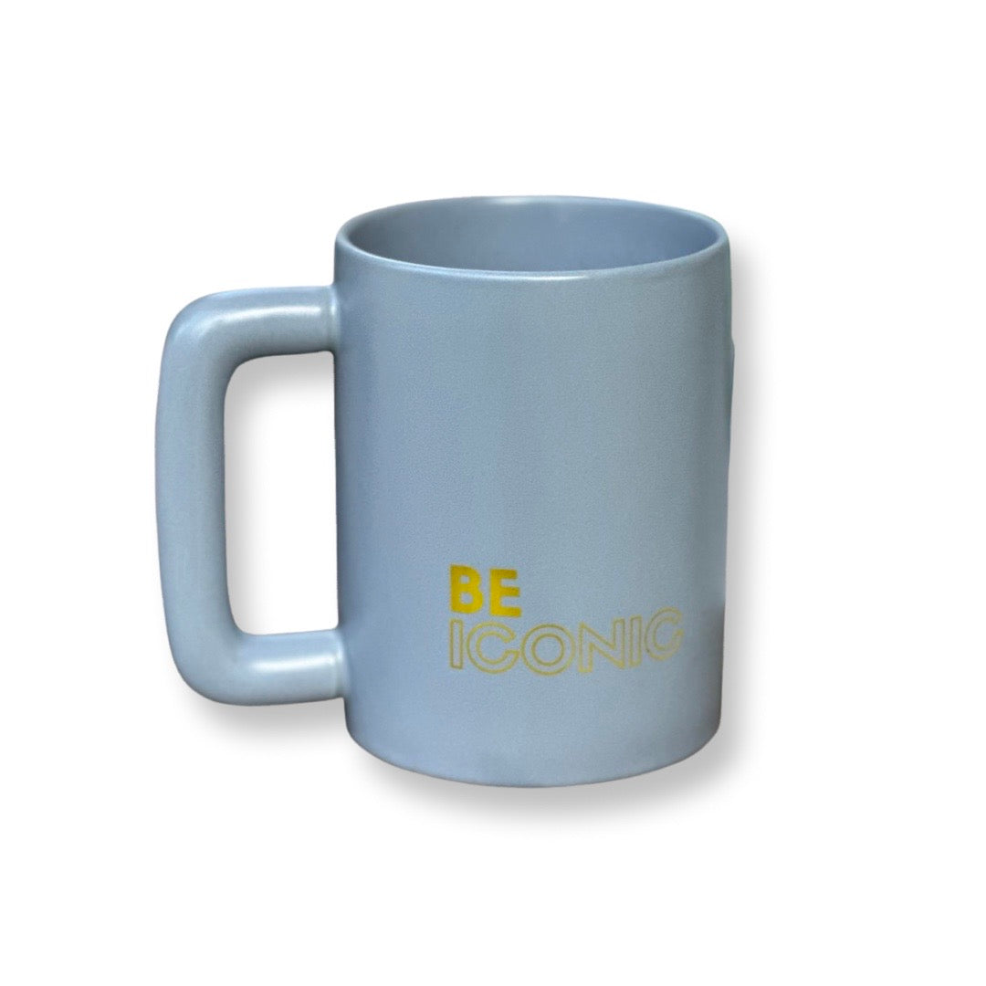 Be Iconic Chunky Handle Mug | ASH BLUE