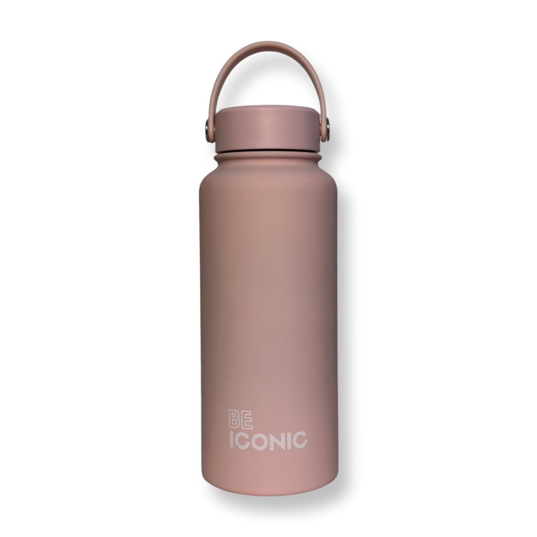 BLUSH PINK | Be Iconic 1 liter Water Bottle