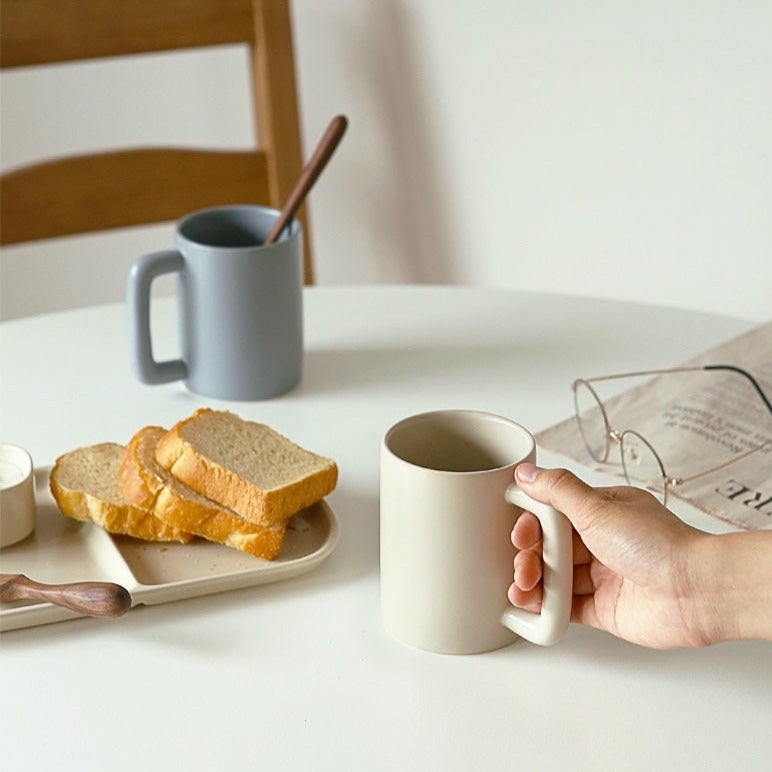 Be Iconic Chunky Handle Mug | ASH BLUE