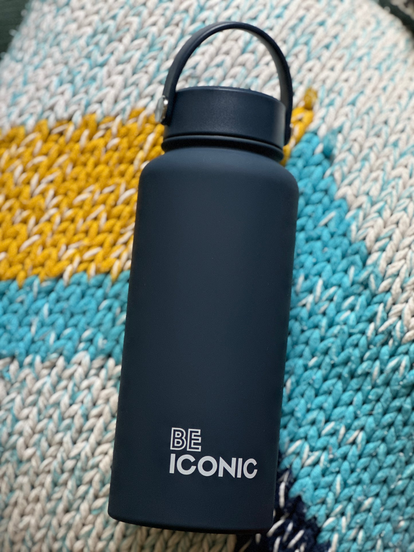 INDIGO BLUE | Be Iconic 1 liter Water Bottle
