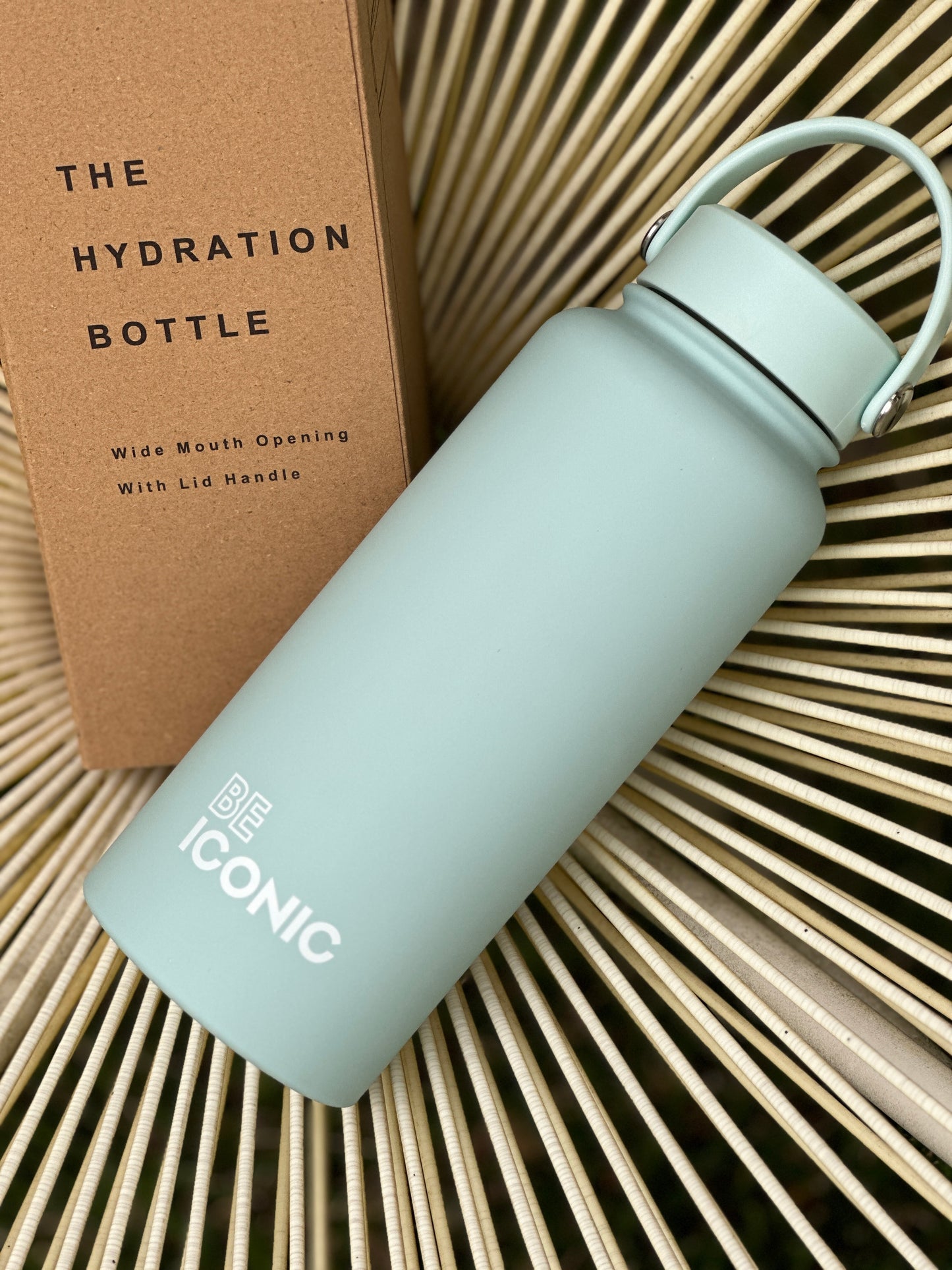 SKY BLUE | Be Iconic 1 liter Water Bottle