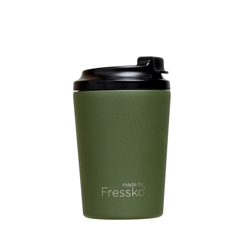 KHAKI 8OZ Fressko Reusable Coffee Cup