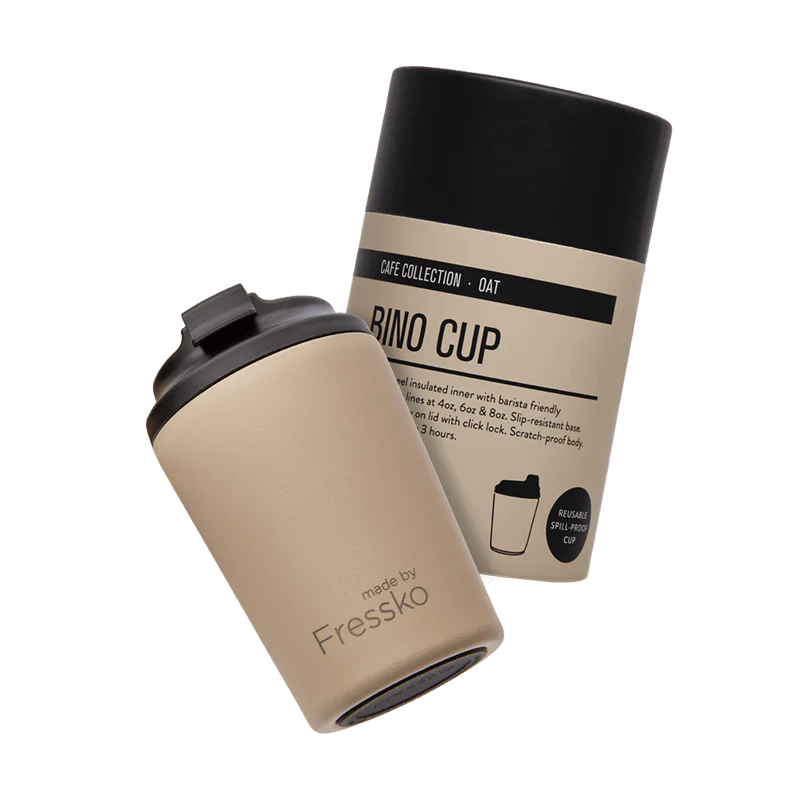 OAT 8OZ  Fressko Reusable Coffee Cup