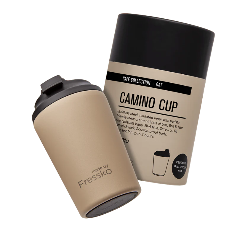 OAT 12OZ  Fressko Reusable Coffee Cup