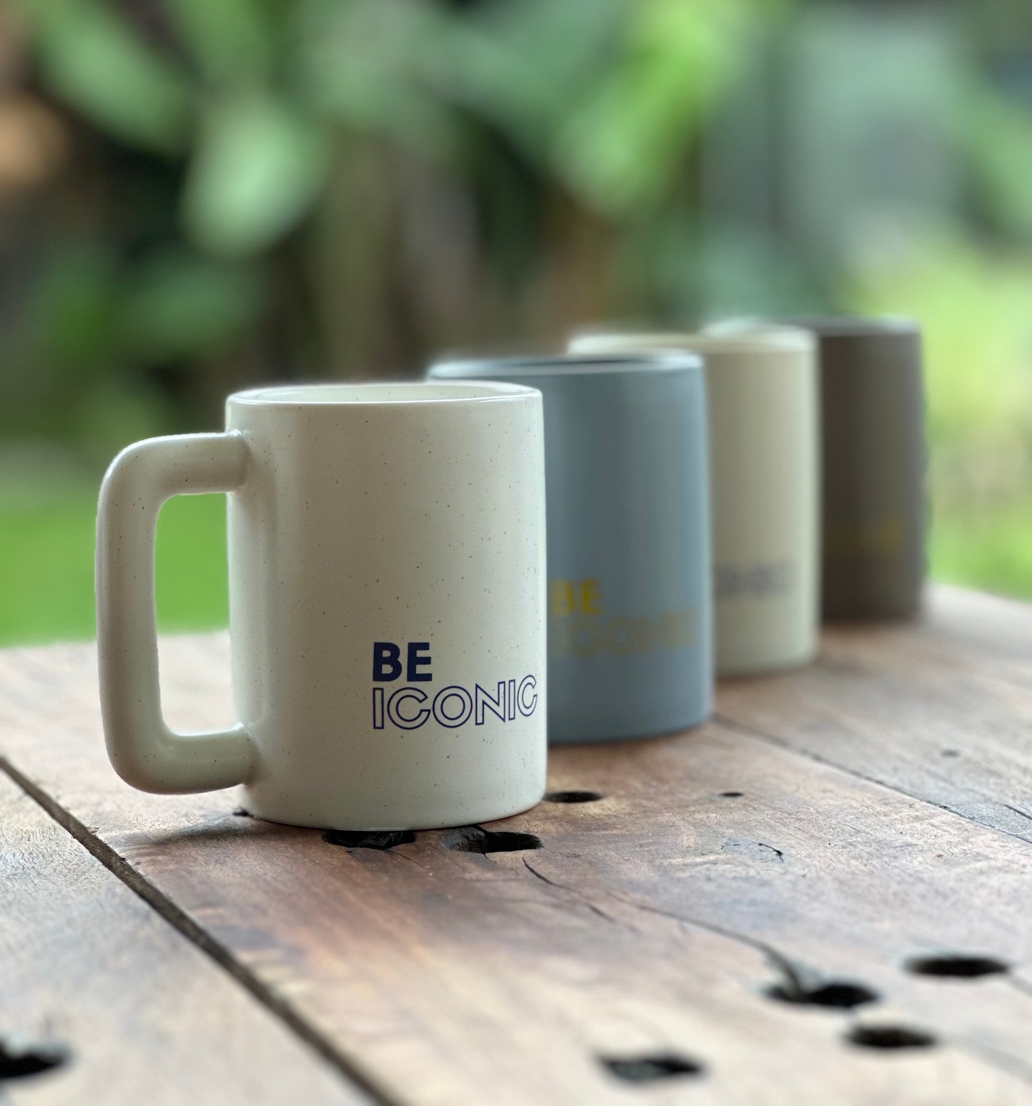 Be Iconic Chunky Handle Mug | CREAM