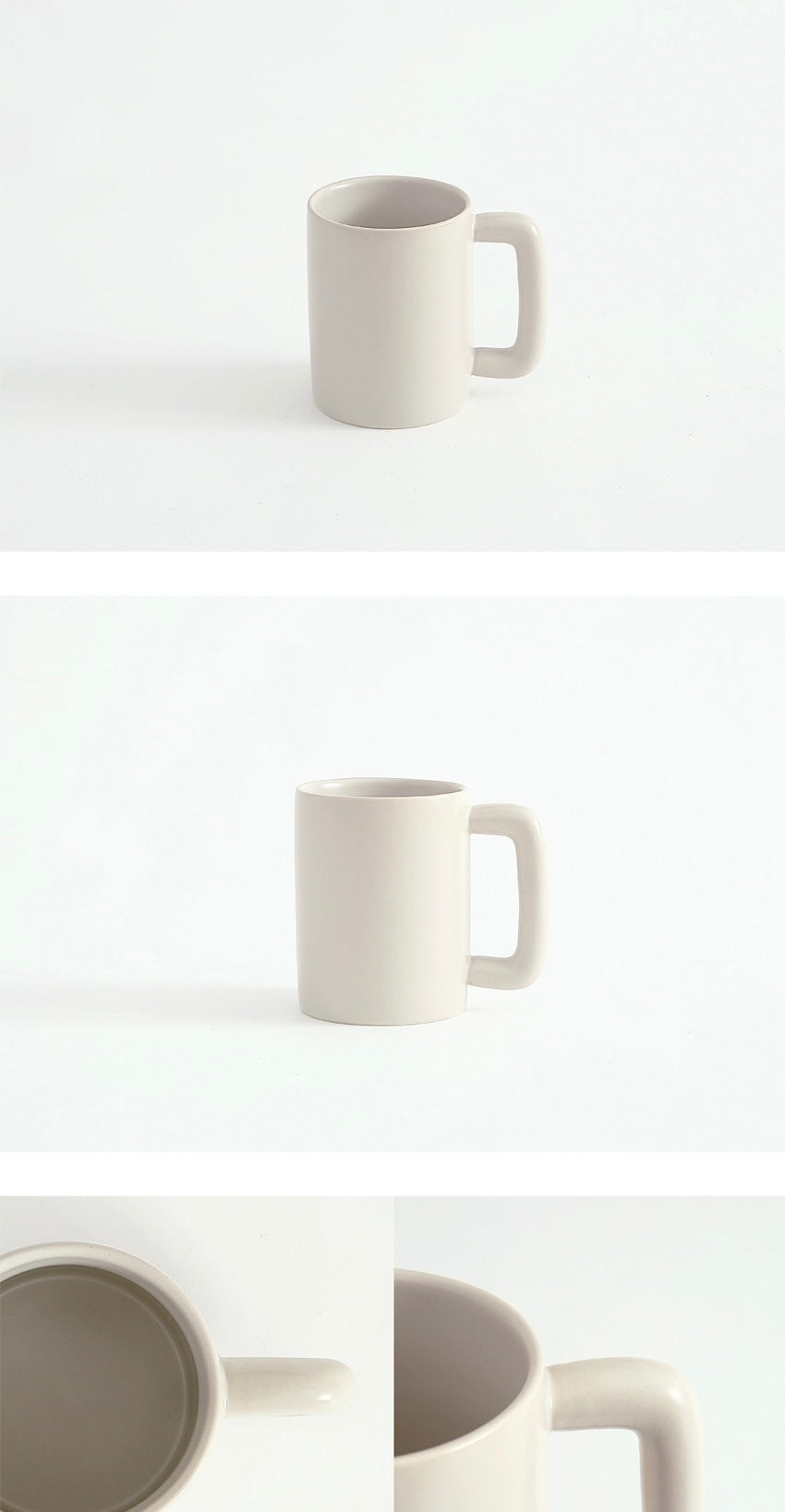 Be Iconic Chunky Handle Mug | CREAM