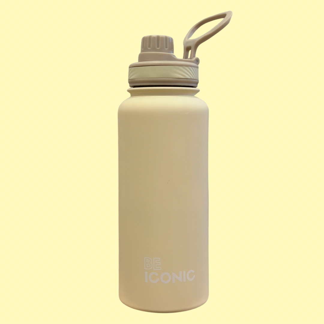 CREAM SPOUT LID for Be Iconic 1 liter Water Bottle