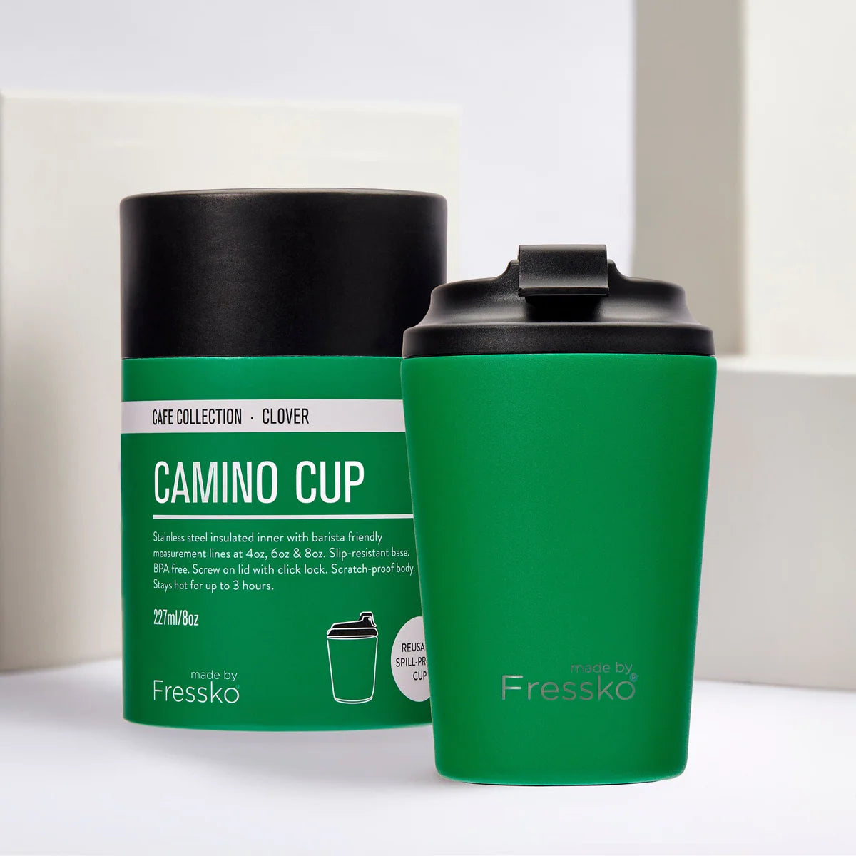 CLOVER 12OZ  Fressko Reusable Coffee Cup