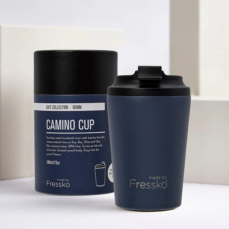 DENIM 12OZ  Fressko Reusable Coffee Cup