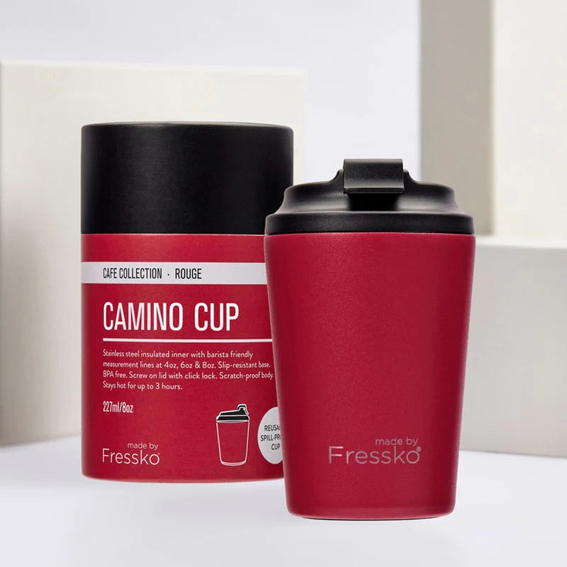 ROUGE 12OZ  Fressko Reusable Coffee Cup