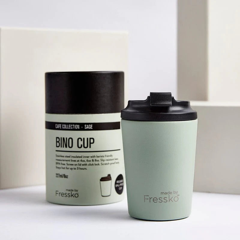 SAGE 8OZ  Fressko Reusable Coffee Cup