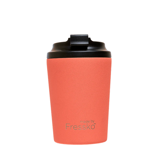 CORAL 12OZ  Fressko Reusable Coffee Cup